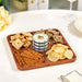 Platterazzi Sectioned Platter With Checkered Glass Bowl Set Of 2