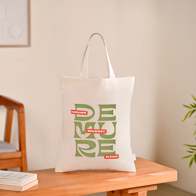 Aesthetic Sustainable Street Tote Bag Set Of 2