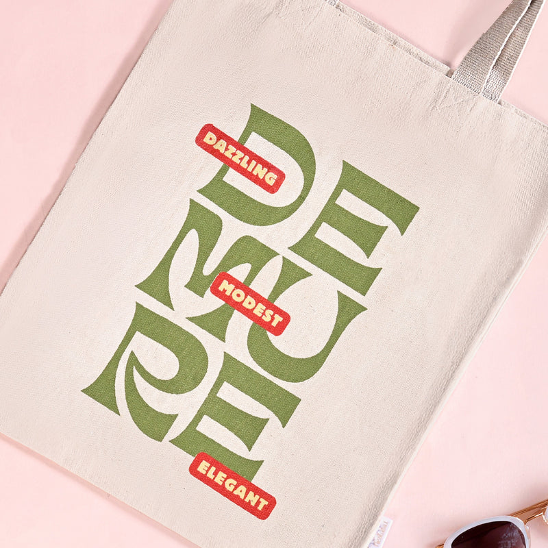 Aesthetic Sustainable Street Tote Bag Set Of 2