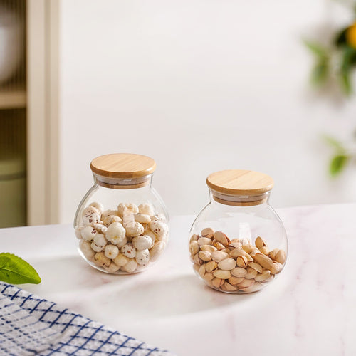 Airtight Glass Container Set Of 2 350ml