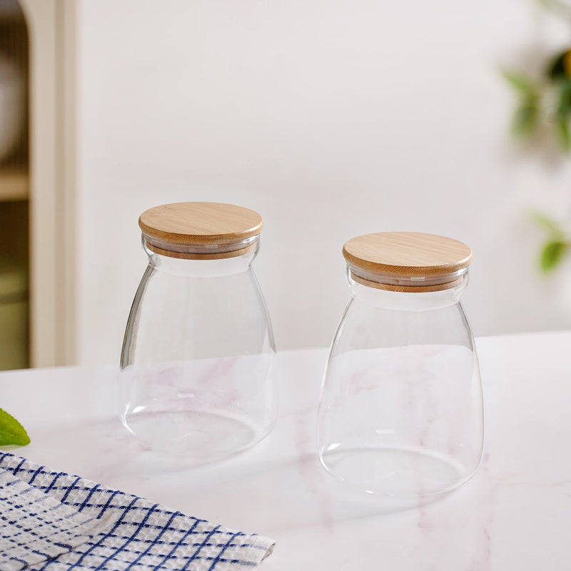 Airtight Jar Set For Dry Fruit Big 1100ml