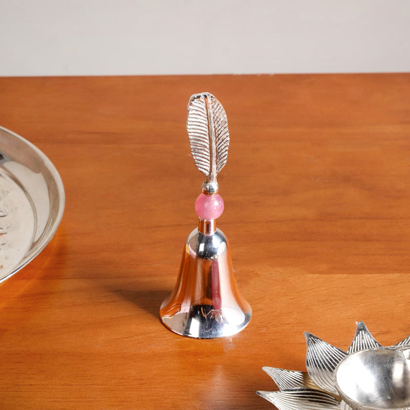 Akhandjyoti Diya And Sacred Ghanti Set