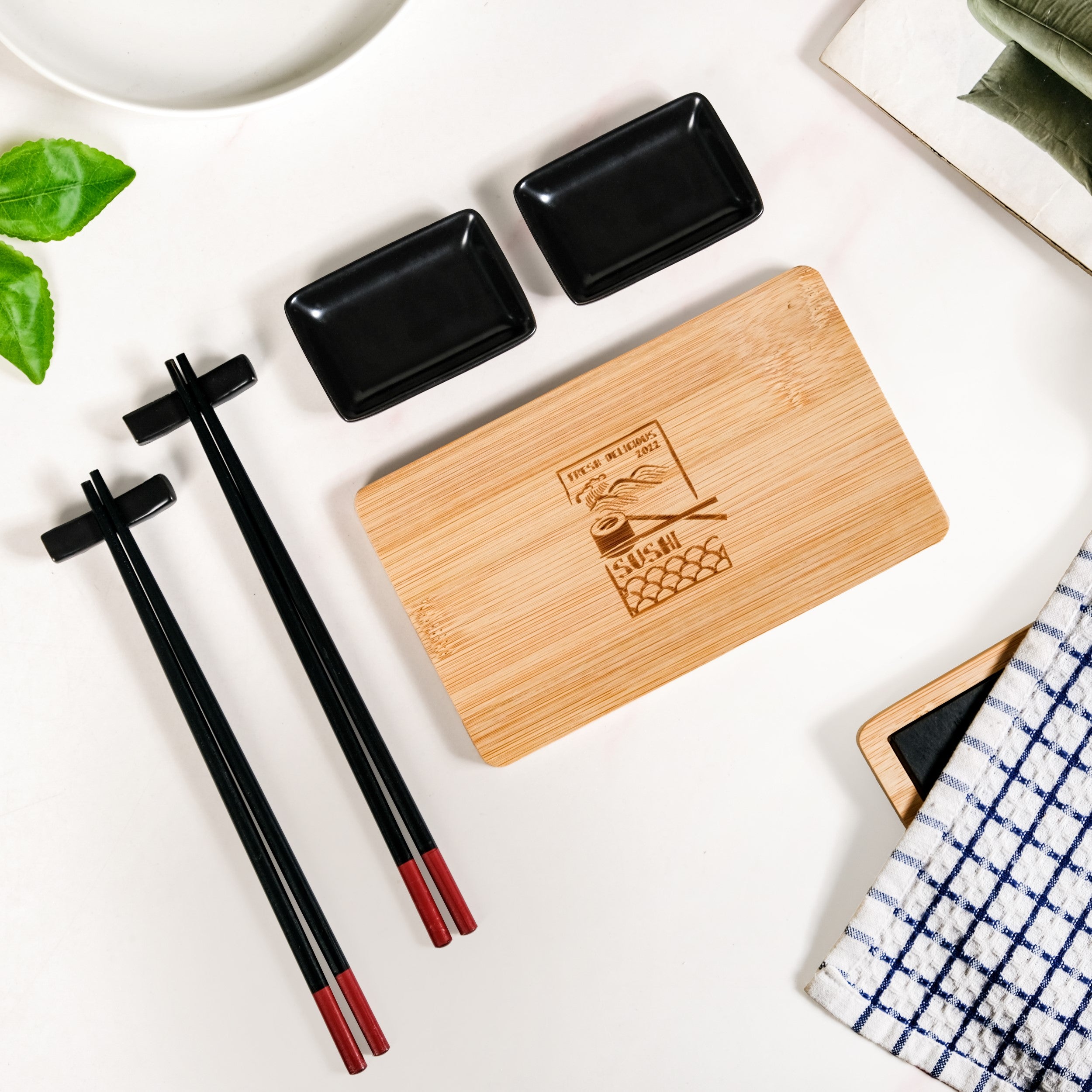 All In One Sushi Serving Kit Set Of 7