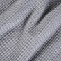 All Season Waffle Sofa Throw Blanket Grey White 220x200cm