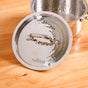 Stainless Steel Casserole Cooking Pot Tri-Ply With Lid 3000ml