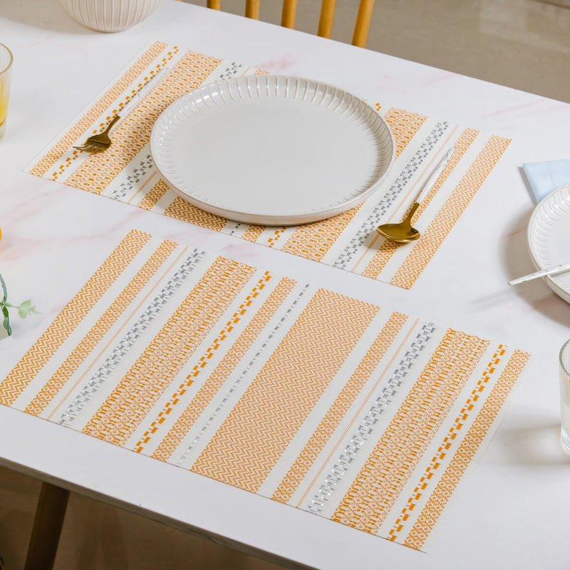 Amber Sunrise Mat Set Of 6