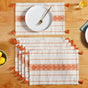 Amber Weave Dining Placemat With Tassels Set Of 6