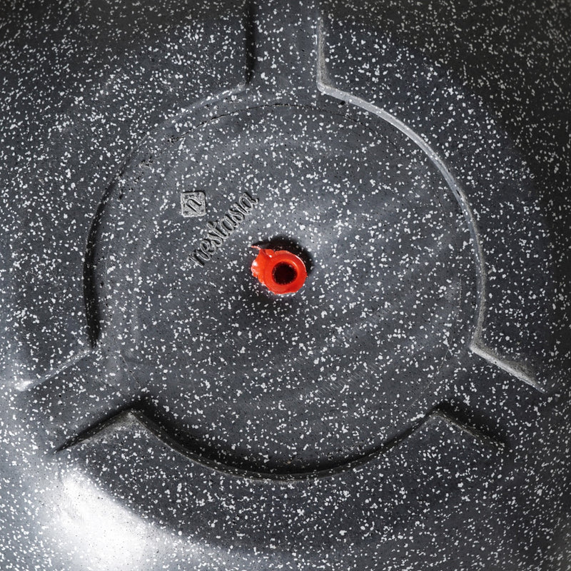 Amplio Granite Grey Round Lotus Planter 39x19 Inch