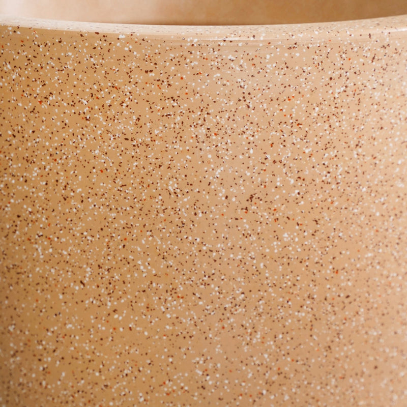 Amplio Large Beige Planting Pot 39x36 Inch