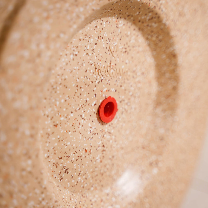 Amplio Large Beige Planting Pot 39x36 Inch