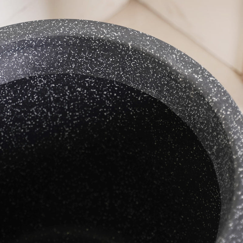 Amplio Large Charcoal Grey Planting Pot 39x36 Inch