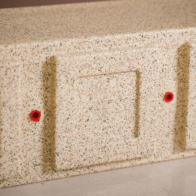 Amplio Modern Beige Trough Planters 61x21 Inch