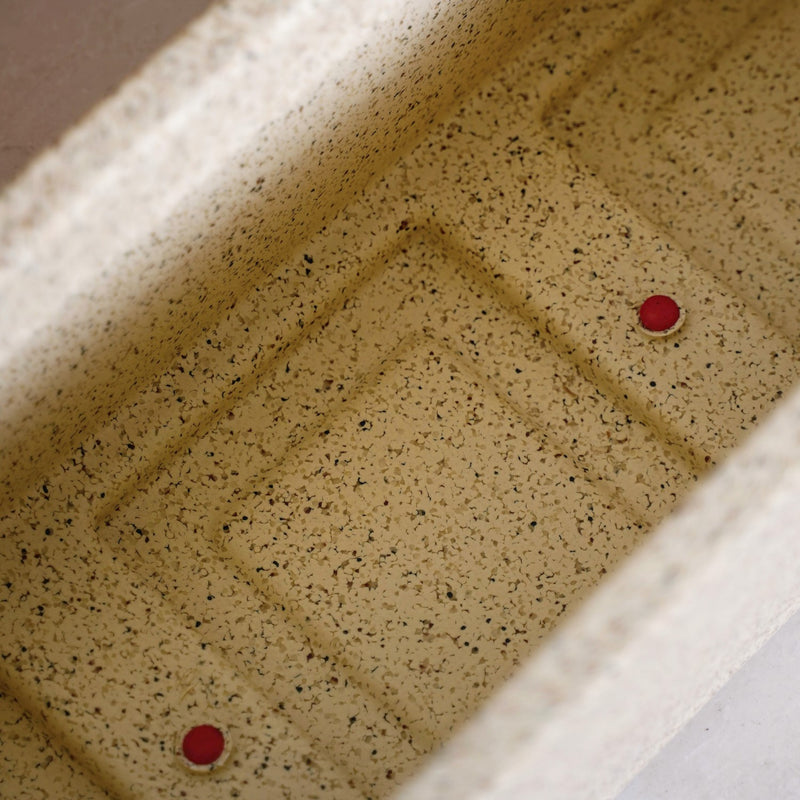 Amplio Modern Beige Trough Planters 61x21 Inch