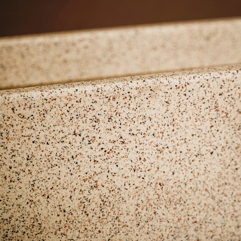 Amplio Modern Beige Trough Planters 61x21 Inch