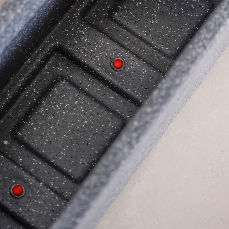 Amplio Modern Grey Trough Planters 61x21 Inch