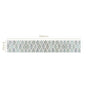 Aqua Fern Cotton Table Runner 202x33cm