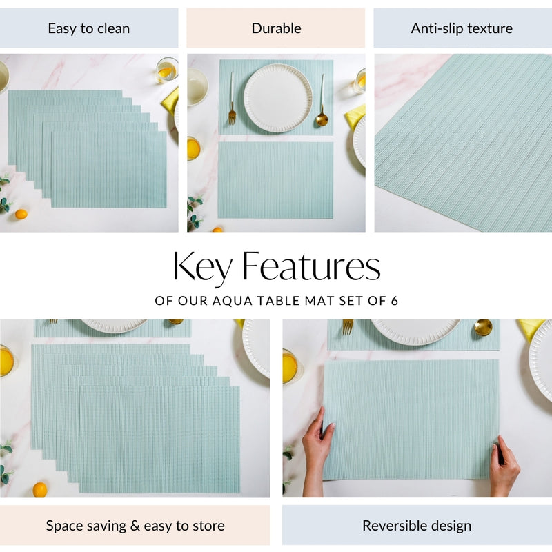 Aqua-Table-Mat-Set-Of-6
