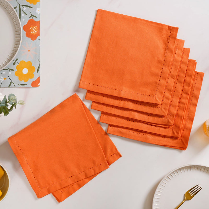 Arancia 13 Piece Table Place Mat Runner And Napkin Set