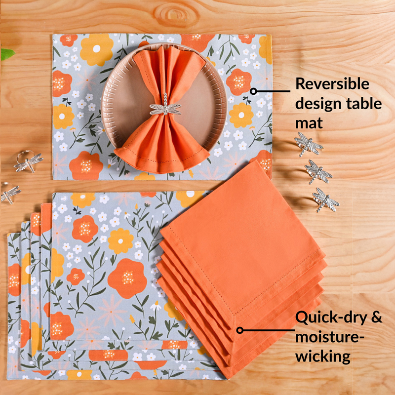 Arancia Table Linen Hamper With Napkin Rings