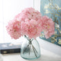 Artificial Hydrangea Pink- Artificial flower, faux flower, flower for vase, decorative flowers, artificial plants, fake flowers