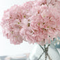 Artificial Hydrangea Pink- Artificial flower, faux flower, flower for vase, decorative flowers, artificial plants, fake flowers