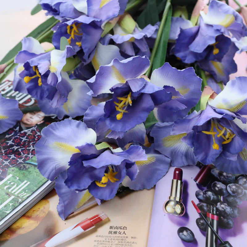 Artificial Iris - Artificial flower | Home decor item | Room decoration item