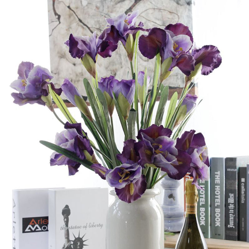 Artificial Iris - Artificial flower | Home decor item | Room decoration item