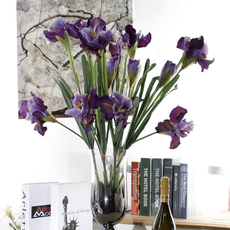 Artificial Iris - Artificial flower | Home decor item | Room decoration item