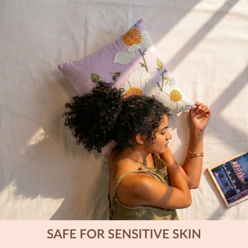 Artisan Floral Embroidered Cotton Cushion Cover 40x40cm