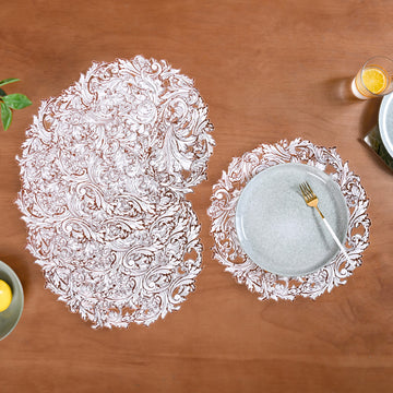 Auburn Luxe Round Tablemat Set Of 6