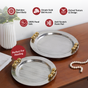 Aurelia Ornate Round Tray Set Of 2