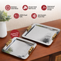 Aurelia Ornate Square Tray Set Of 2