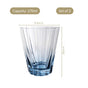 Aurora Ombre Fluted Tumbler Set Of 2 Blue 270ml
