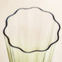 Aurora Ombre Fluted Champagne Glass Set Of 2 Green 220ml