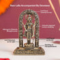 Ayodhya Ram Lalla Pure Brass Idol 8cm