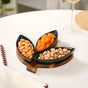 Three Leaf Porcelain Platter Set