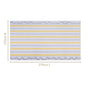 Azzurro Dining Table Cloth For 8 Seater 108x60cm
