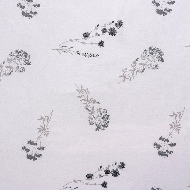 Organic Cotton Printed Bedsheet And Pillow Case Set