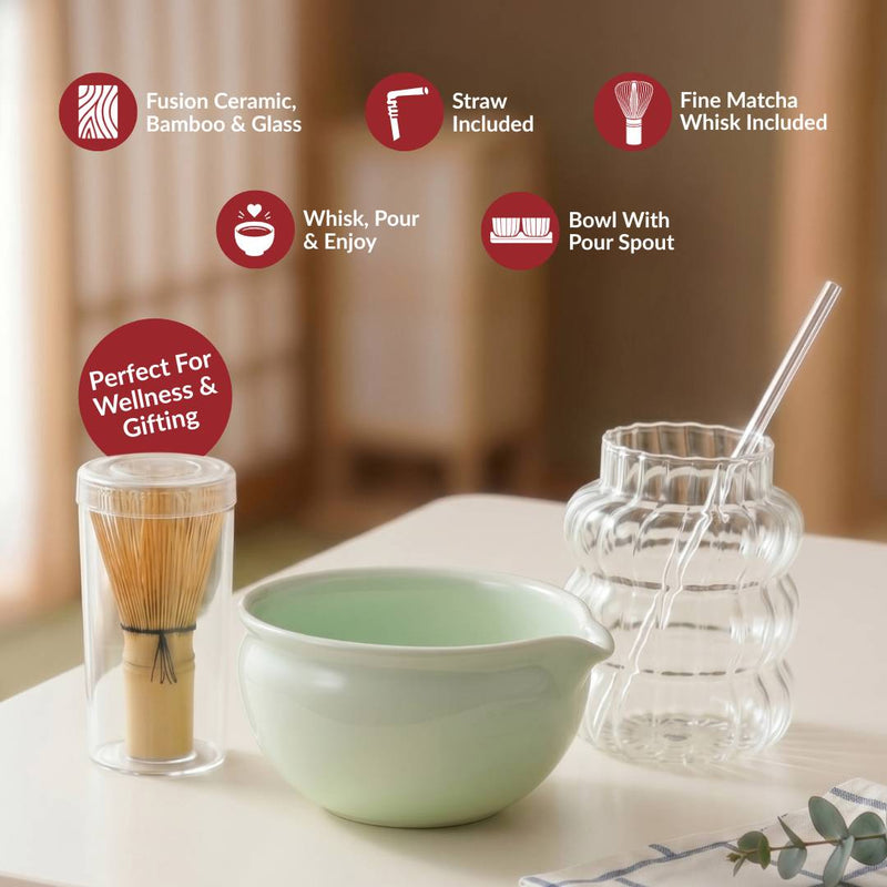Matcha Tea Brewing Set Of 4