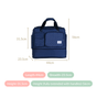 Dova Expandable Duffle Bag Dark Blue