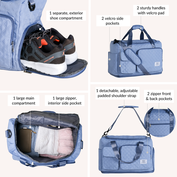 Expandable Dova Travel Duffle Bag