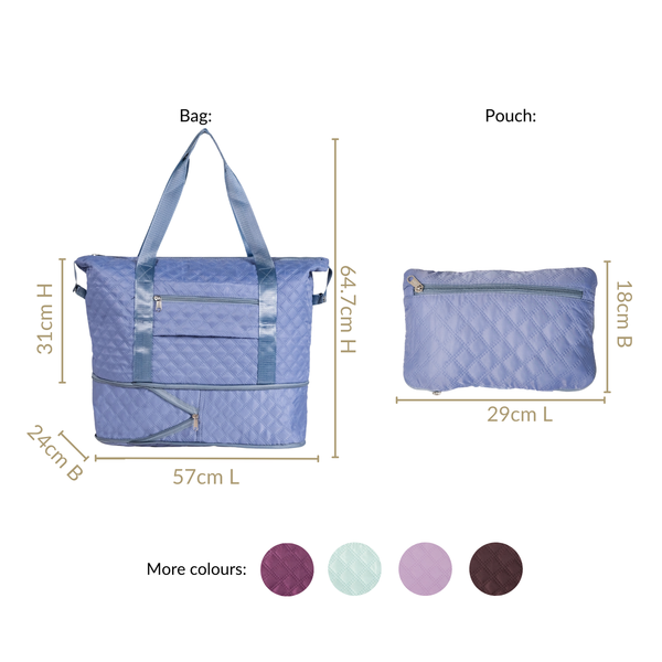 Montara Travel Tote Bag Expandable Foldable