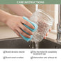 Lattice Embossed Jar With Lid Set Of 4 750ml