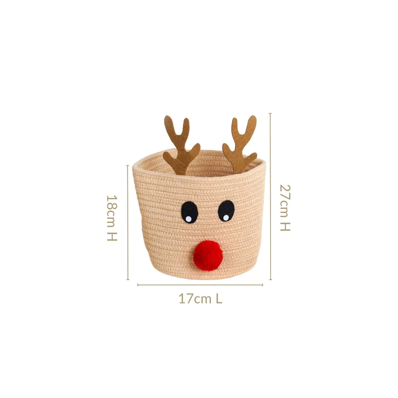 Baby Reindeer Storage Basket