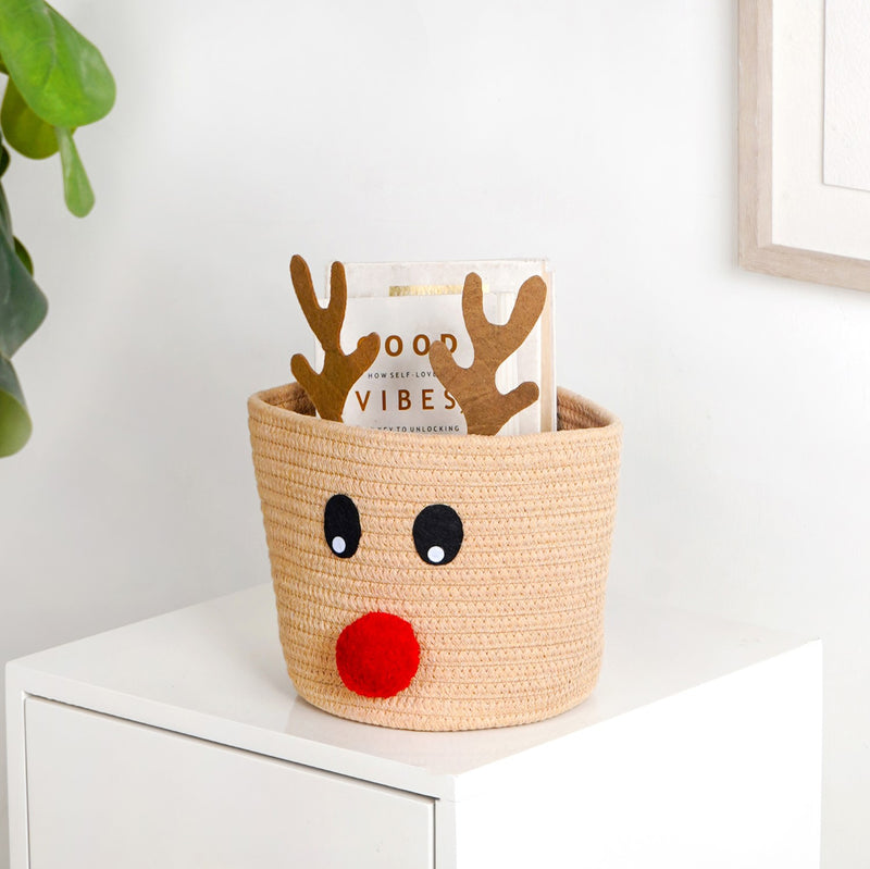 Baby Reindeer Storage Basket