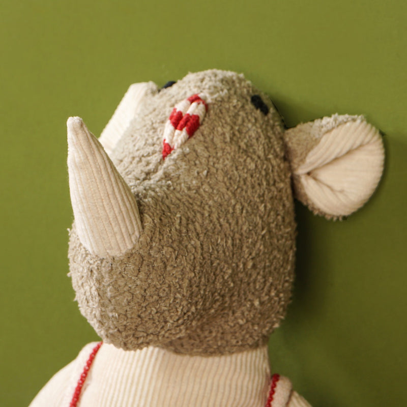 Baby Rhino Plushie For Toddlers