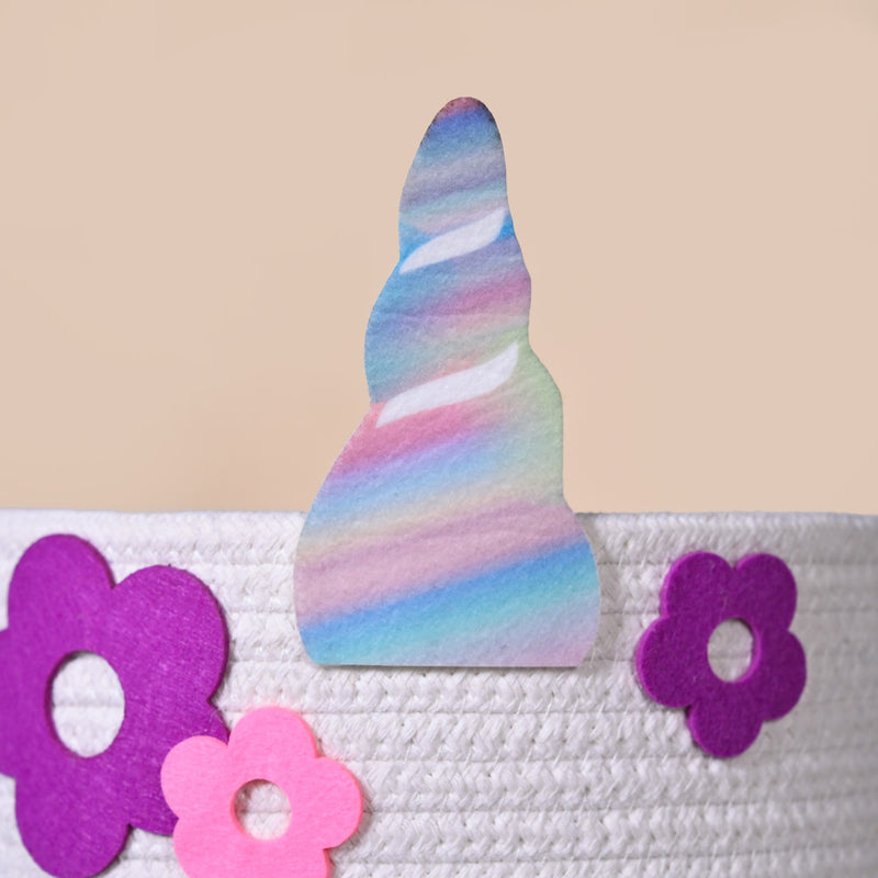 Baby Unicorn Toy Basket