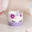 Baby Unicorn Toy Basket 27cm