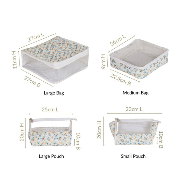 Backpacker Organiser Essentials Set Of 4