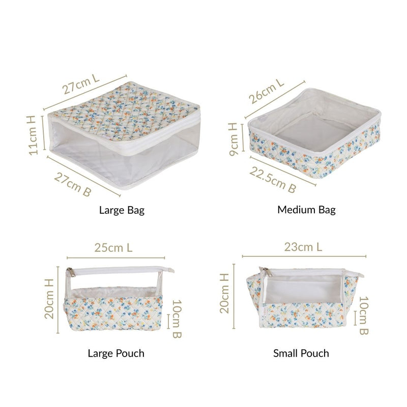 Backpacker Organiser Essentials Set Of 4